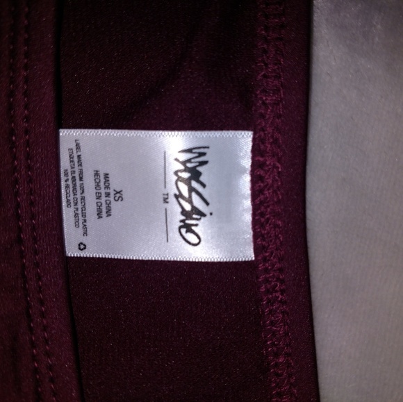 Mossino Wine color bikini bottom hipster - Picture 3 of 4